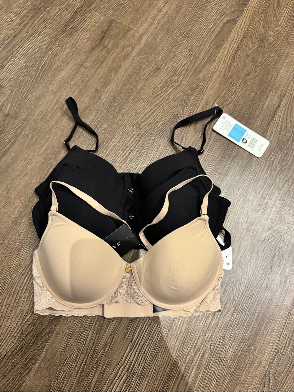 Women’s Seamless Everyday Bras - Black & Nude